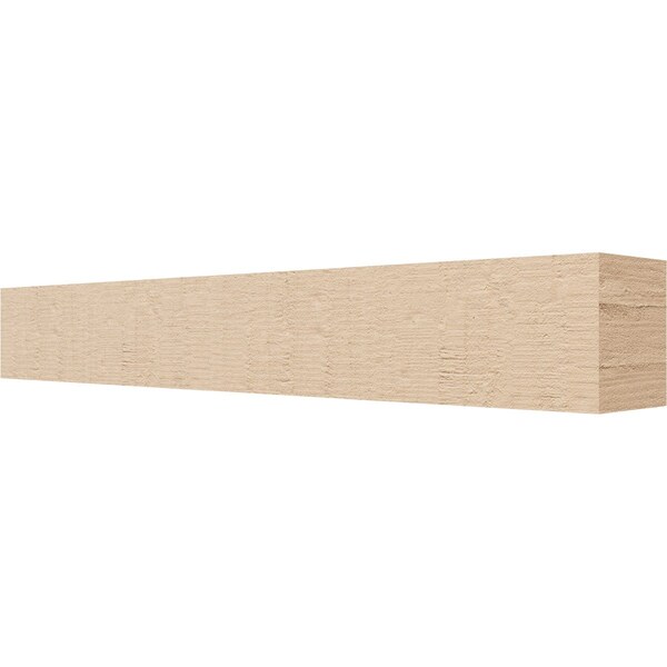 Ekena Millwork 4in. W x 4in. H x 28in. L Block Woodgrain TimberThane Rafter Tail, Primed Tan RFTUR04X04X28BLKRCPR - main